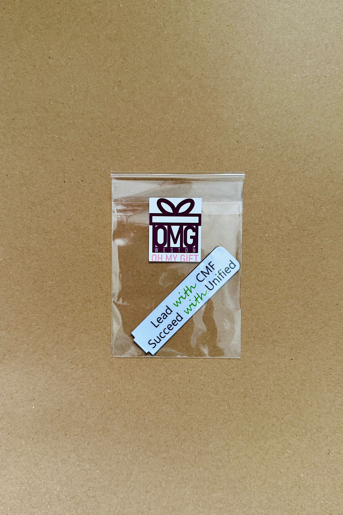 Magnet personalized bookmark