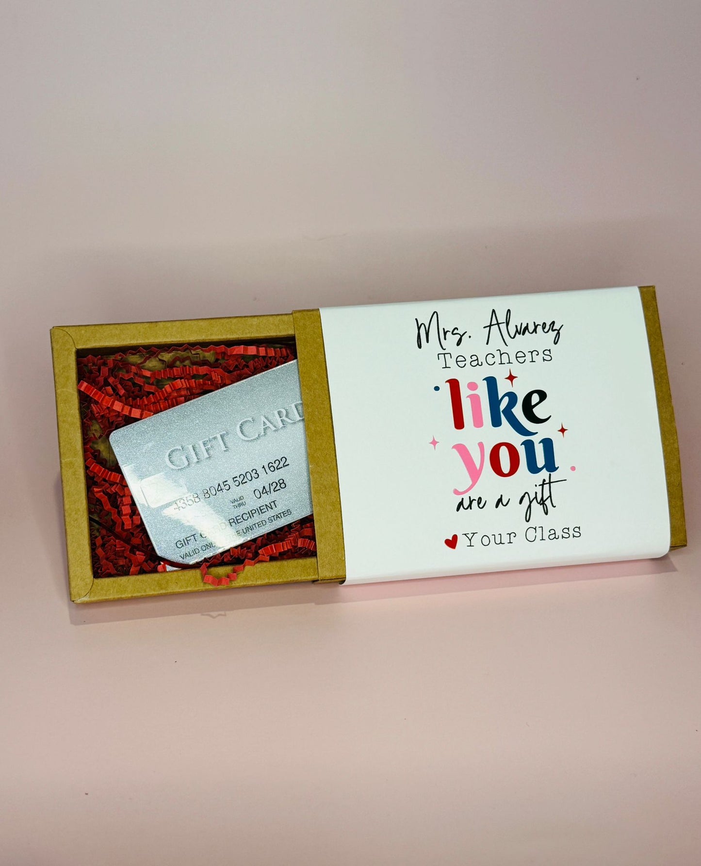 Gift card holder